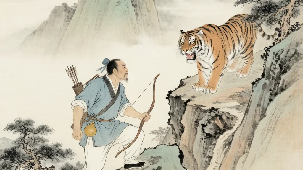 Climb the Mountain to Fight the Tiger